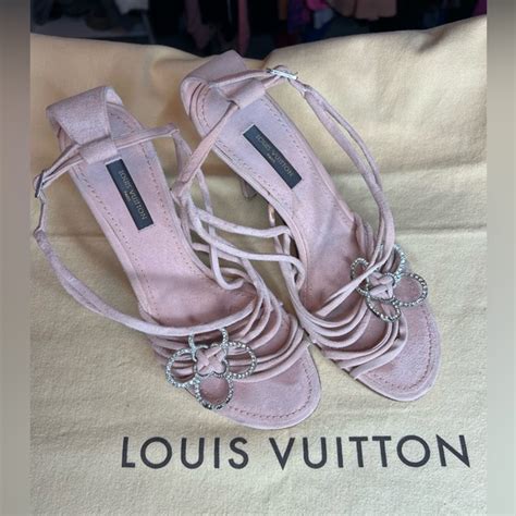 louis vuitton strappy heels|ladies louis vuitton shoes.